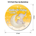 Elephant Yellow and Grey Popup Classic Package
