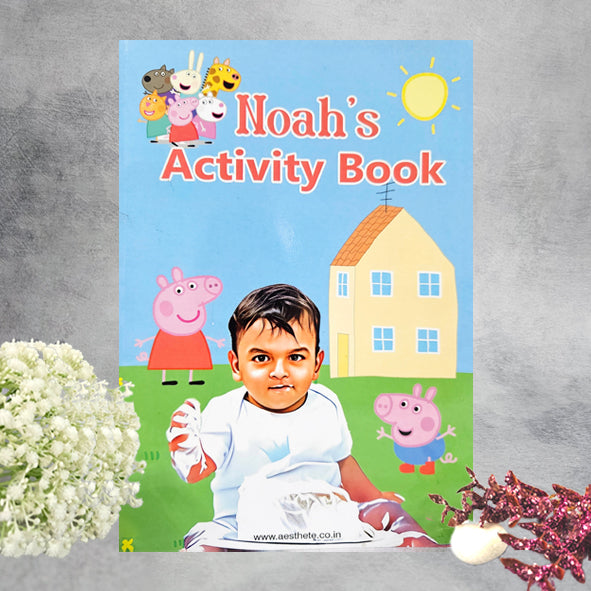 Kids Gifting option:Personalised Kids Activity Book (A3 SIZE)