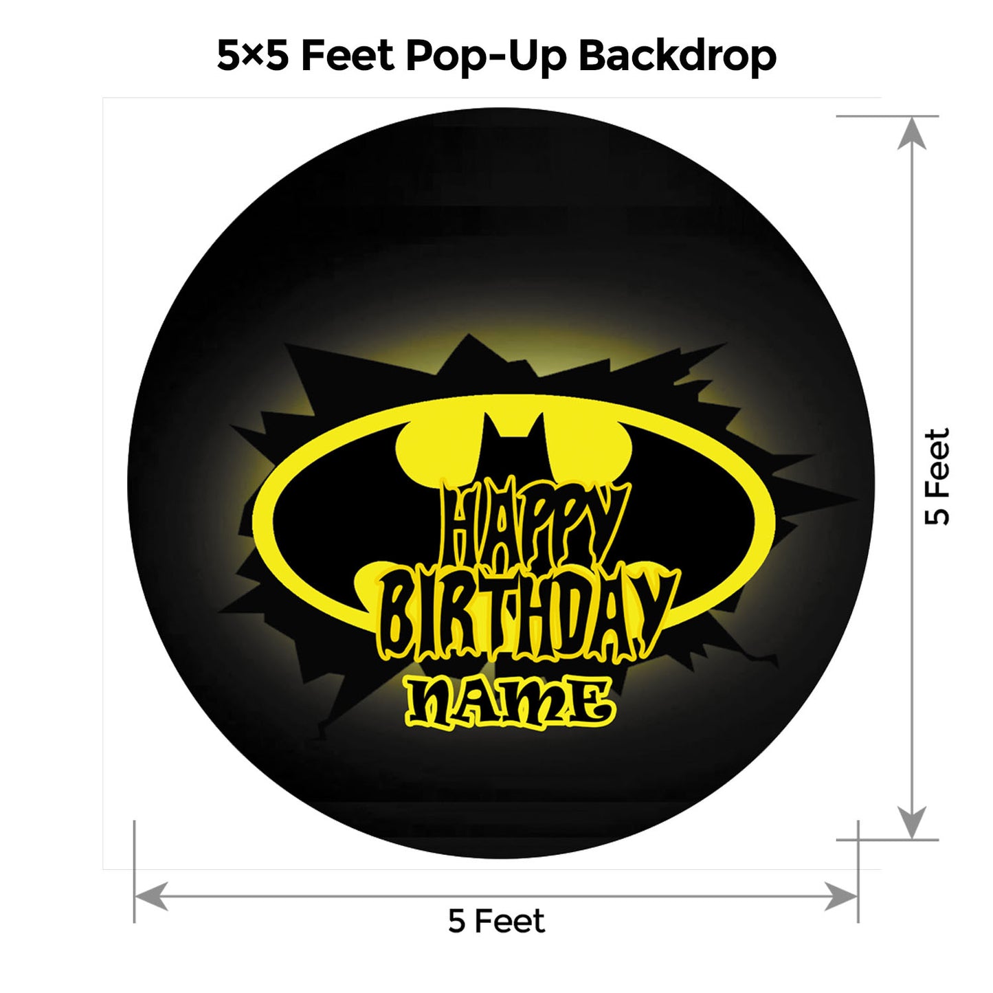 Batman Popup Backdrop