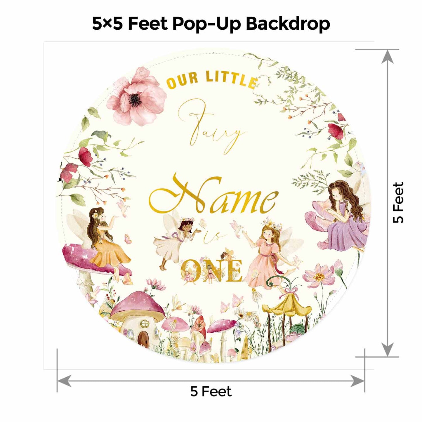 Fairy Popup Backdrop