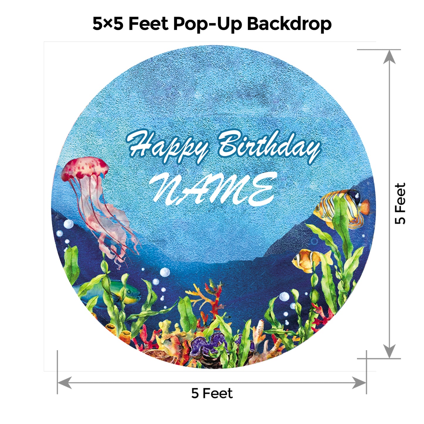 Underwater Popup Backdrop