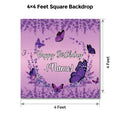 Butterfly Lavender Floral Classic Package