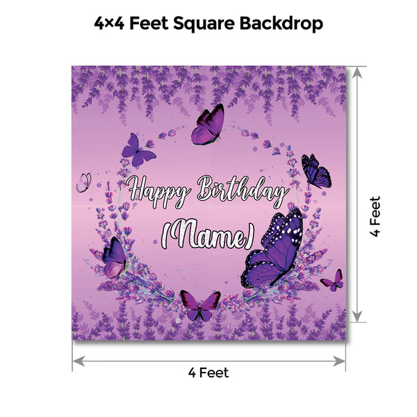 Butterfly Lavender Floral Classic Package