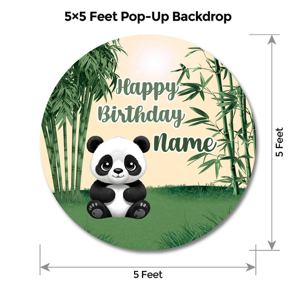 Panda Popup Backdrop