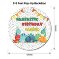 Dino Popup Backdrop