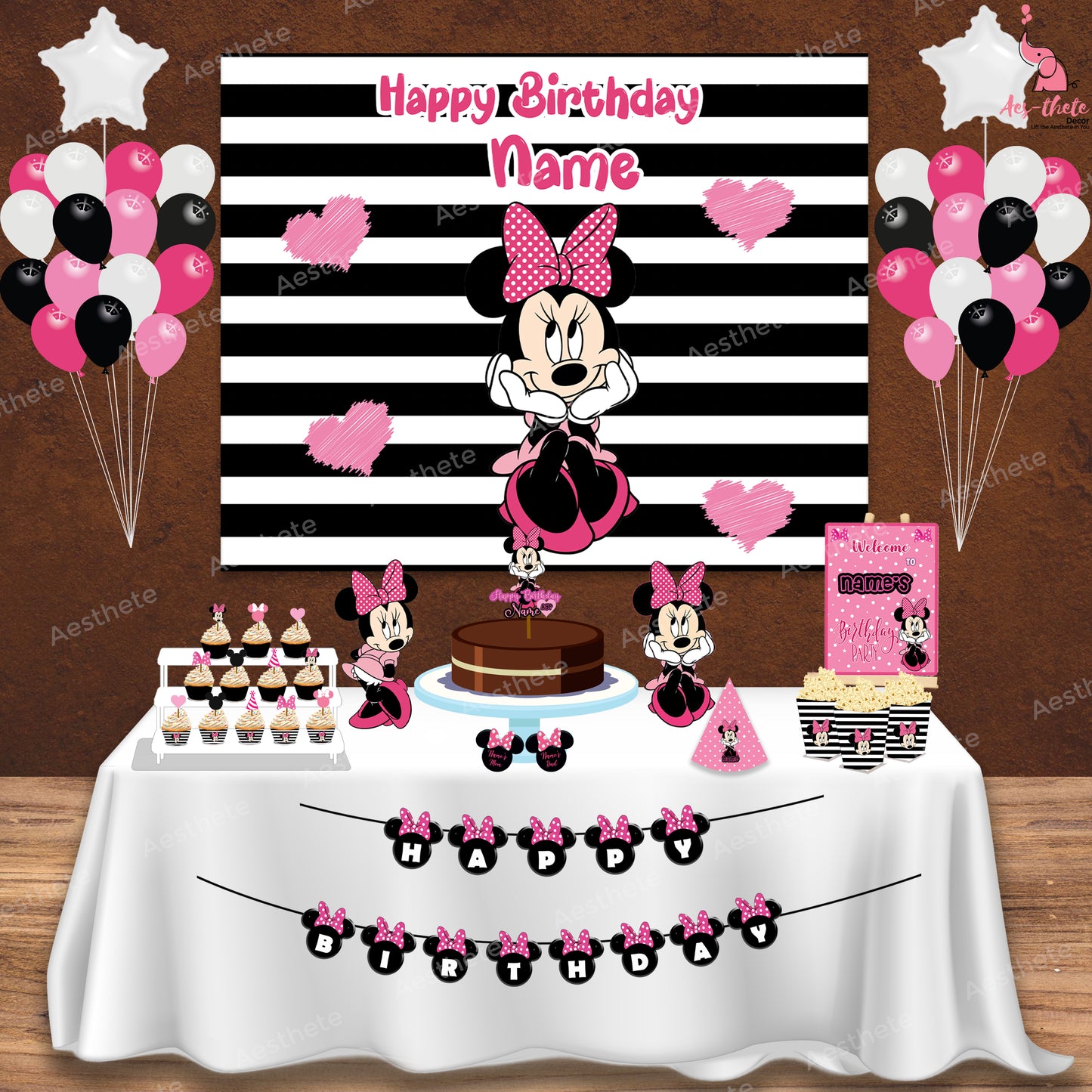 Minnie Mouse Pink Premium Package