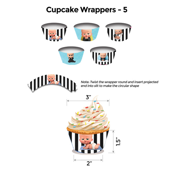 Boss Baby Boy Popup Premium Package