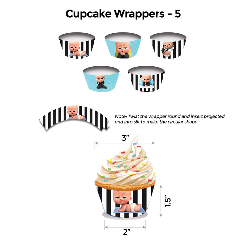 Boss Baby Boy Popup Premium Package