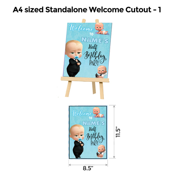 Boss Baby Boy Popup Luxury Package