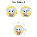 Elephant Yellow and Grey Popup Premium Package