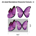 Butterfly Lavender Floral Popup Premium Package