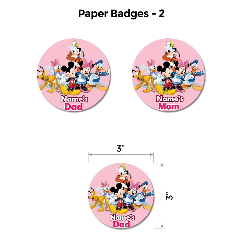 Baby Minnie Mouse Popup Premium Package