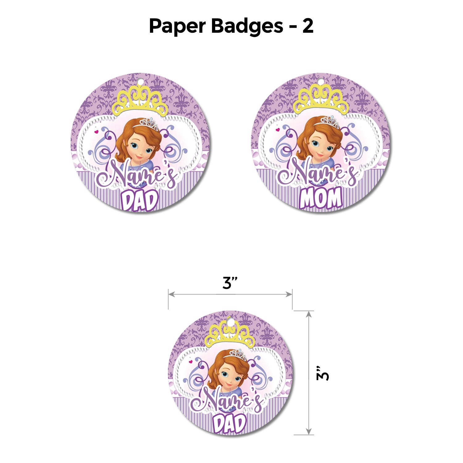 Princess Sofia Popup Luxury Package