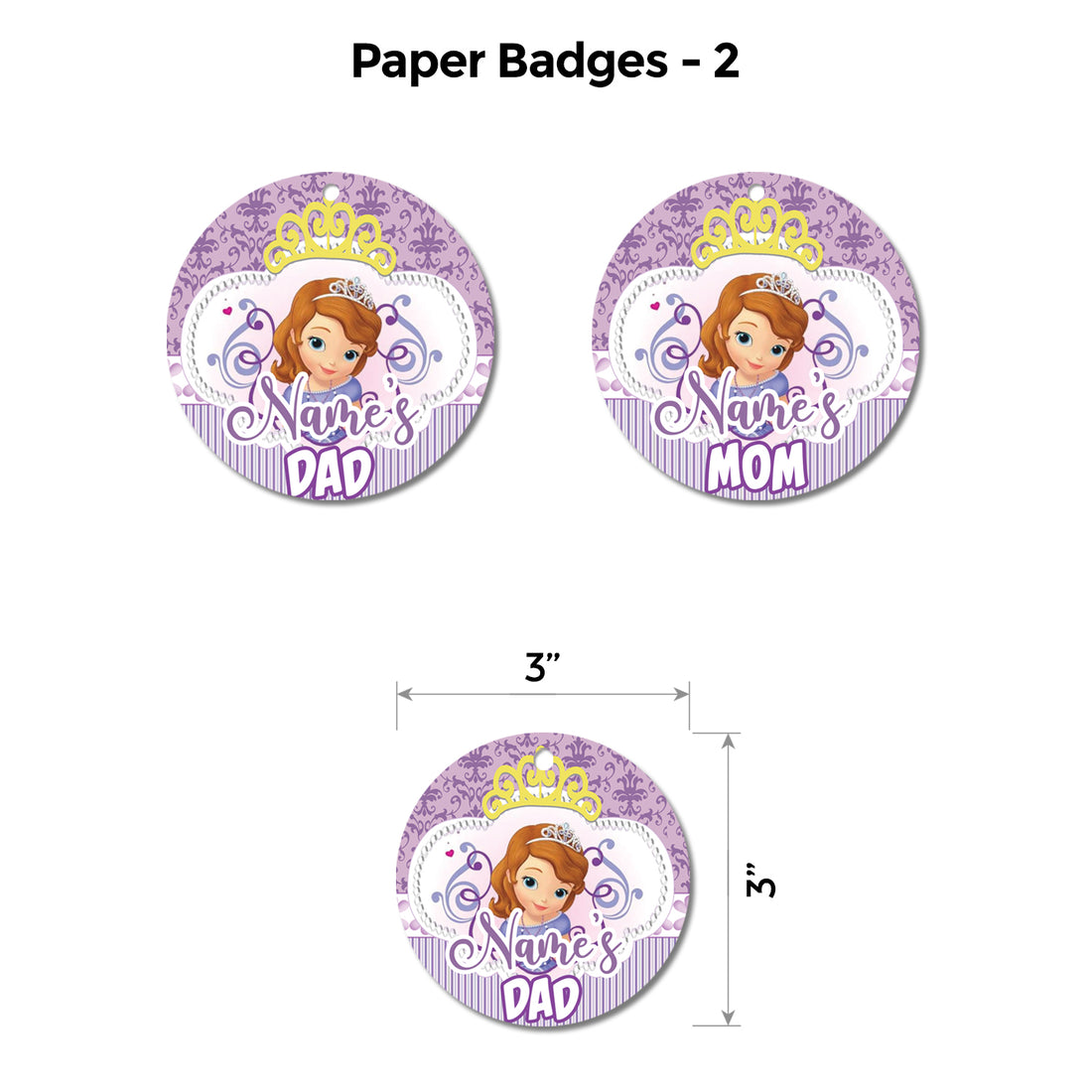 Princess Sofia Popup Luxury Package