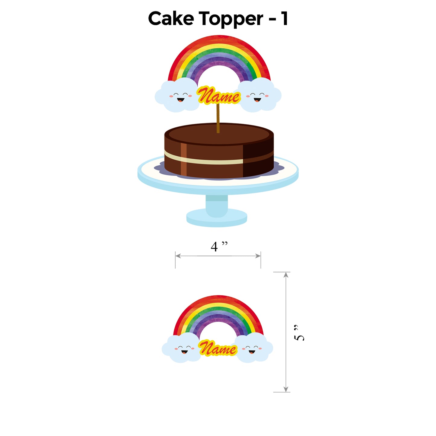 Rainbow Popup Premium Package