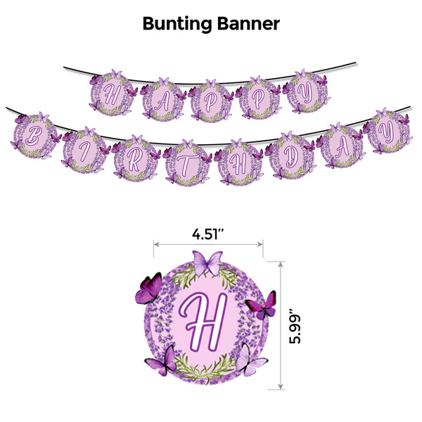 Butterfly Lavender Floral Popup Premium Package