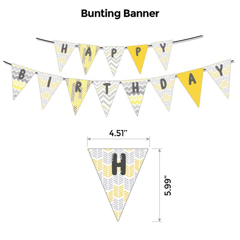 Elephant Yellow and Grey Popup Classic Package
