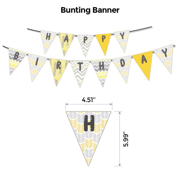 Elephant Yellow and Grey Popup Luxury Package