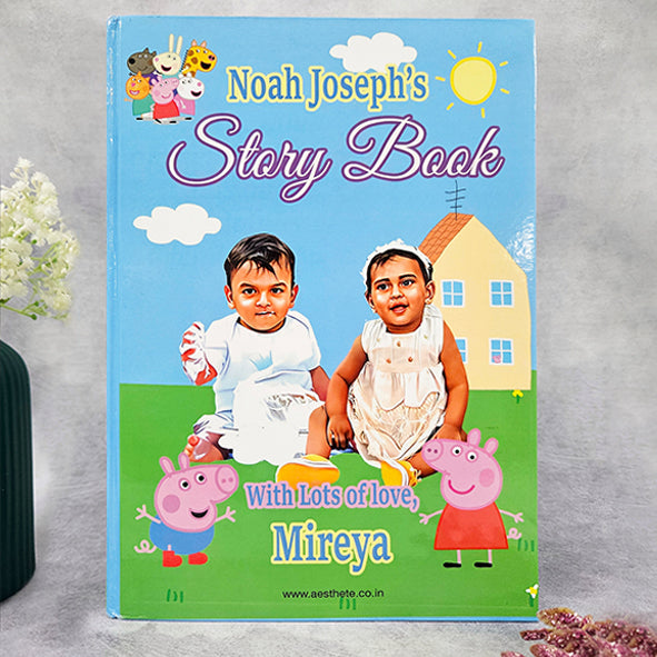 Kids Gifting option: Personalised Kids Story book with cover(A3 SIZE)