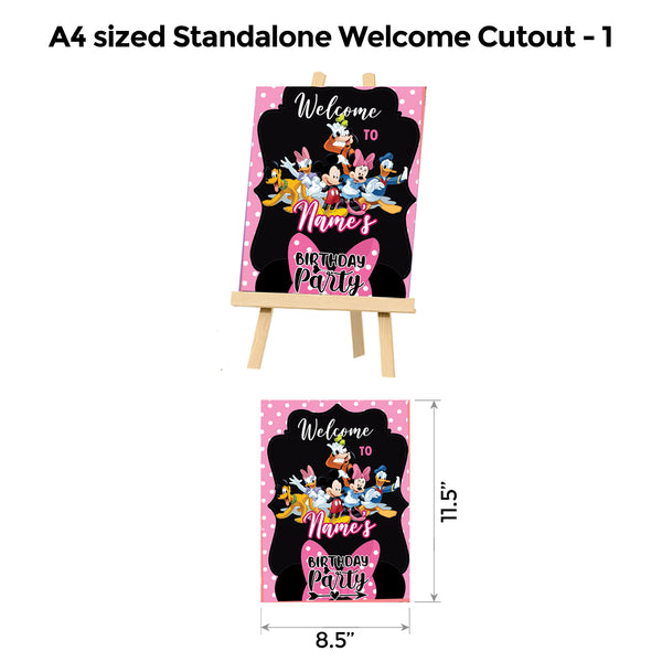 Baby Minnie Mouse Popup Premium Package