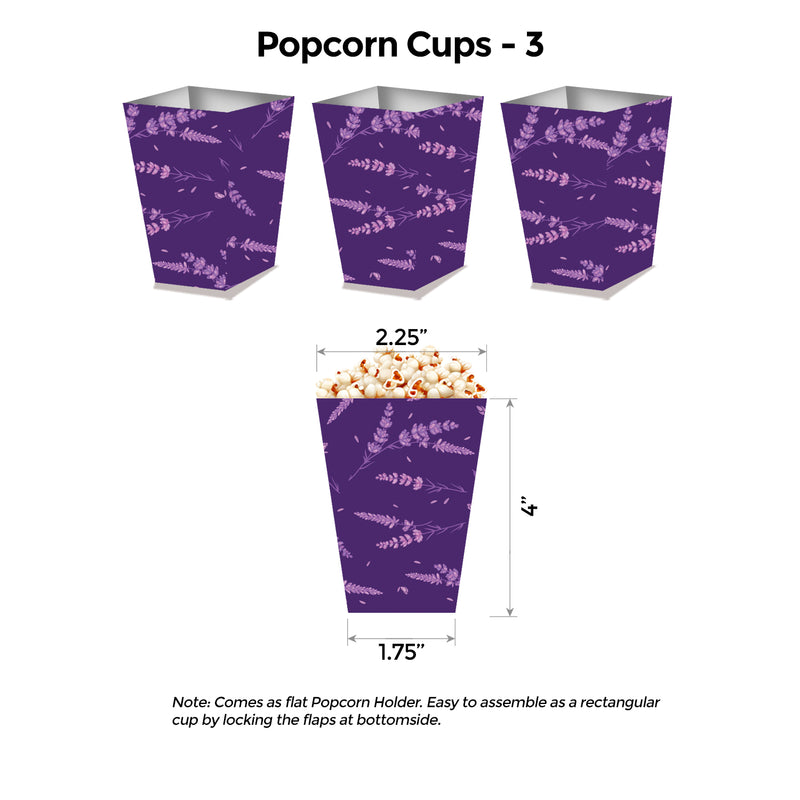 Butterfly Lavender Floral Popup Premium Package