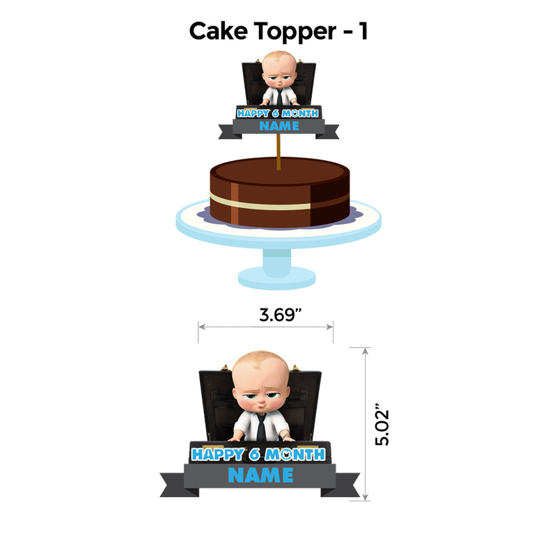 Boss Baby Boy Popup Premium Package