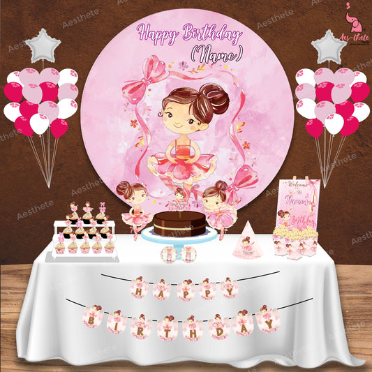 Baby Ballet Pink Popup Premium Package