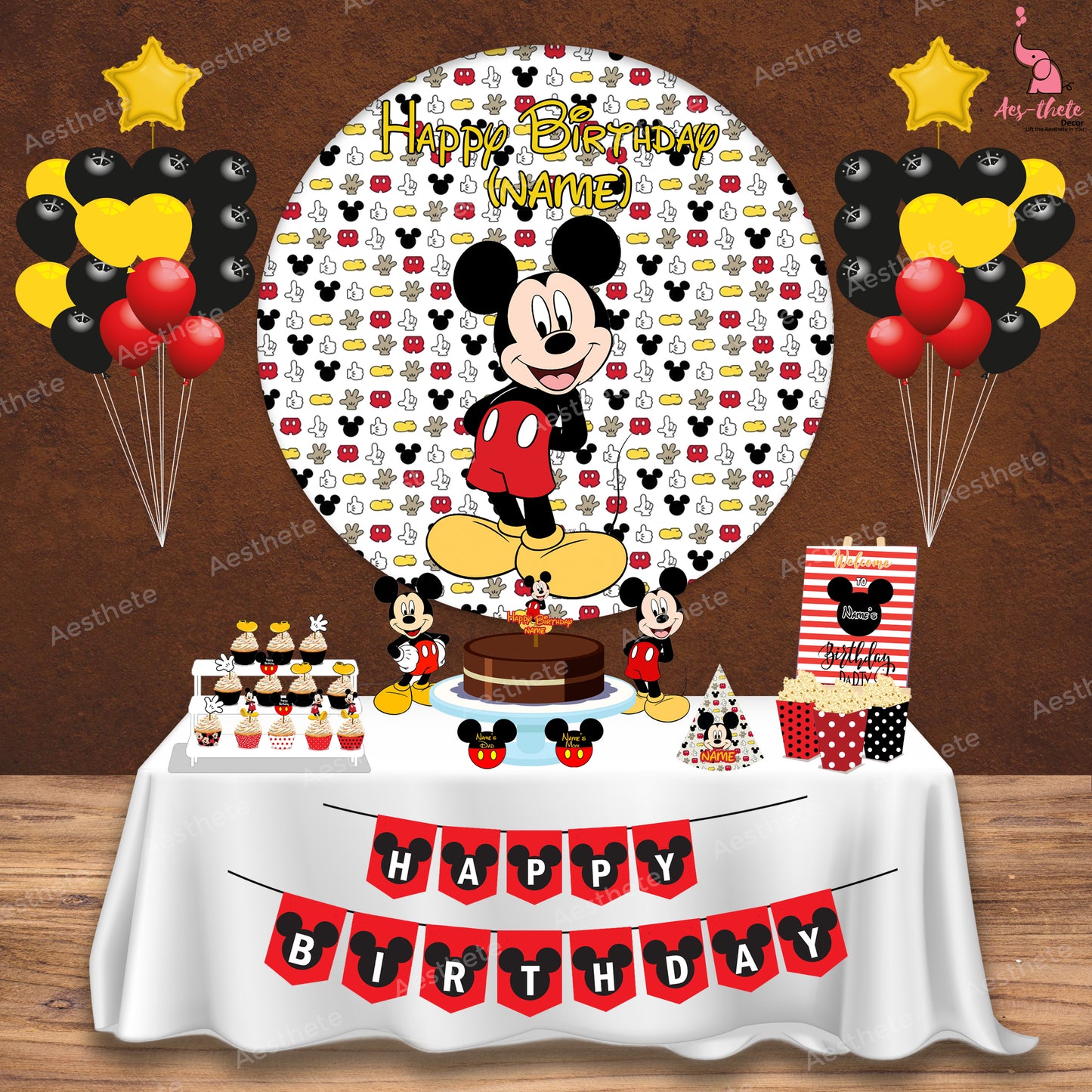 Mickey Mouse Popup Premium Package