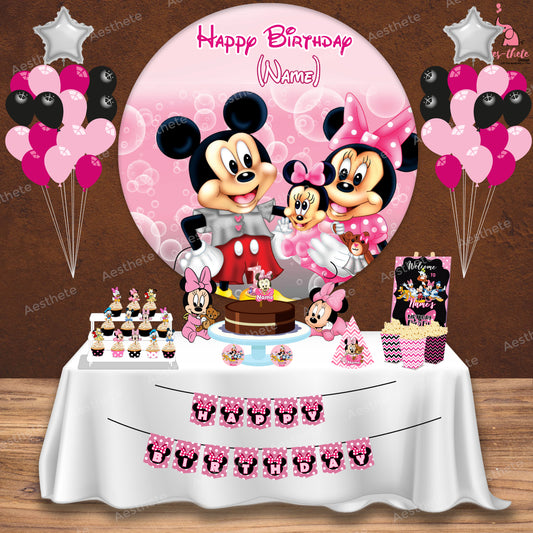 Baby Minnie Mouse Popup Premium Package