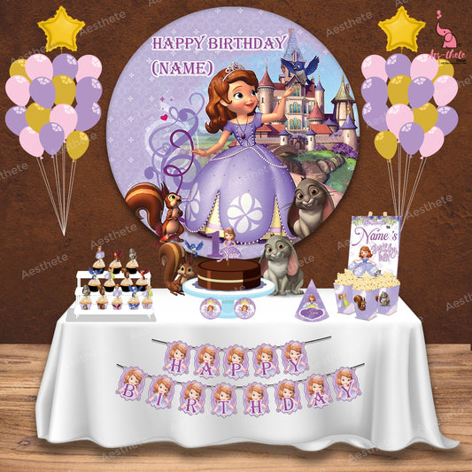 Princess Sofia Popup Premium Package