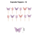 Butterfly Peach and Lavender Premium Package