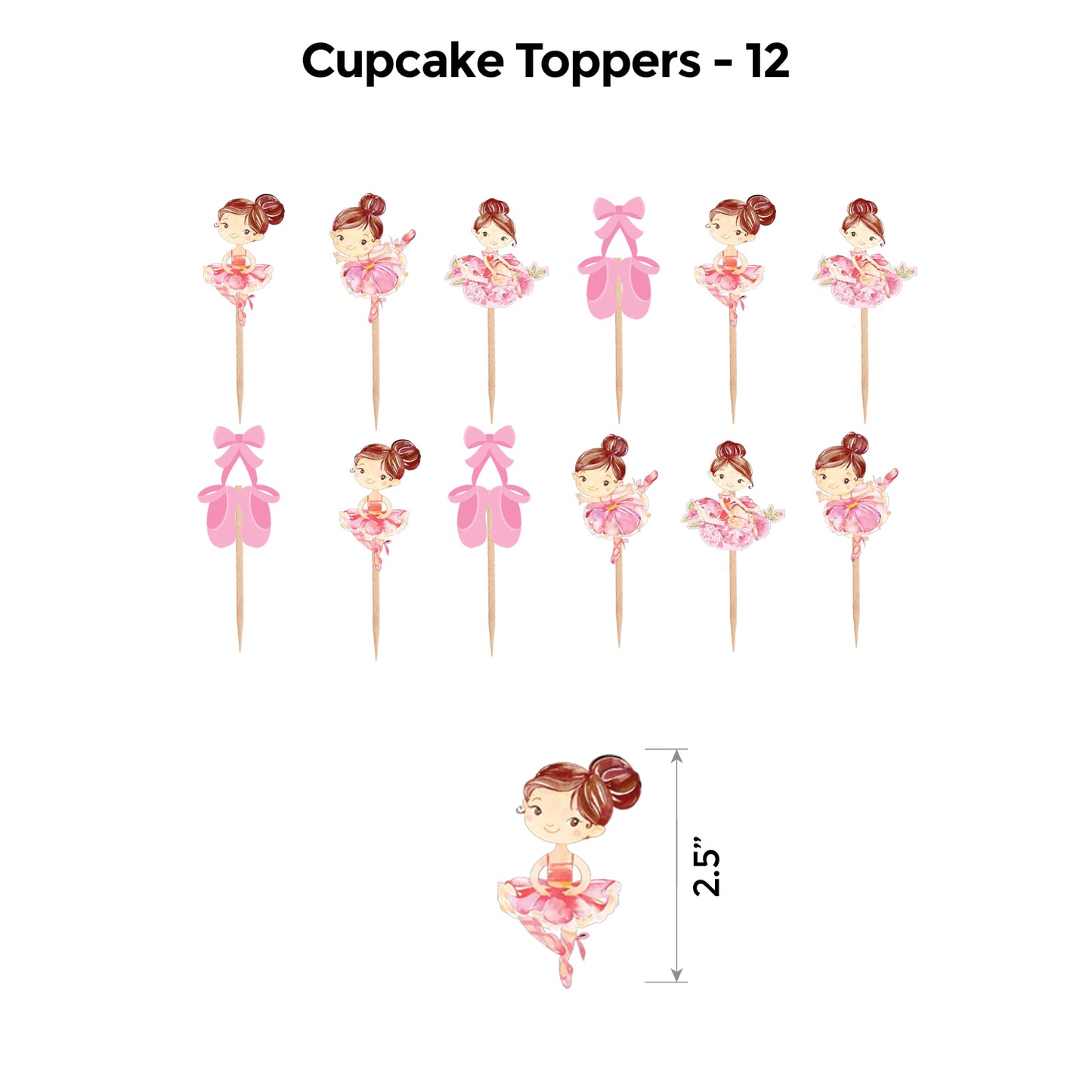 Baby Ballet Pink Popup Premium Package