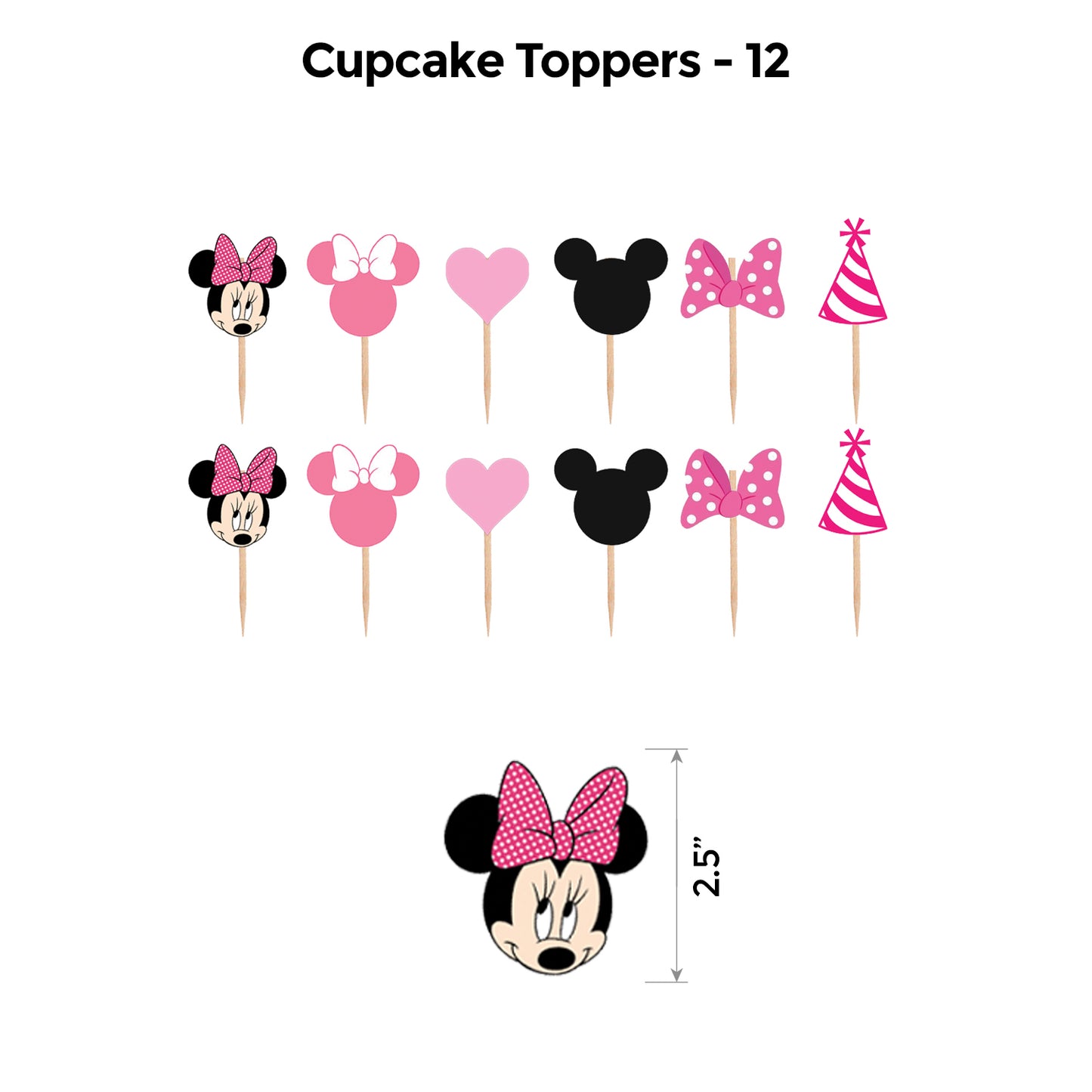 Minnie Mouse Pink Popup Classic Package