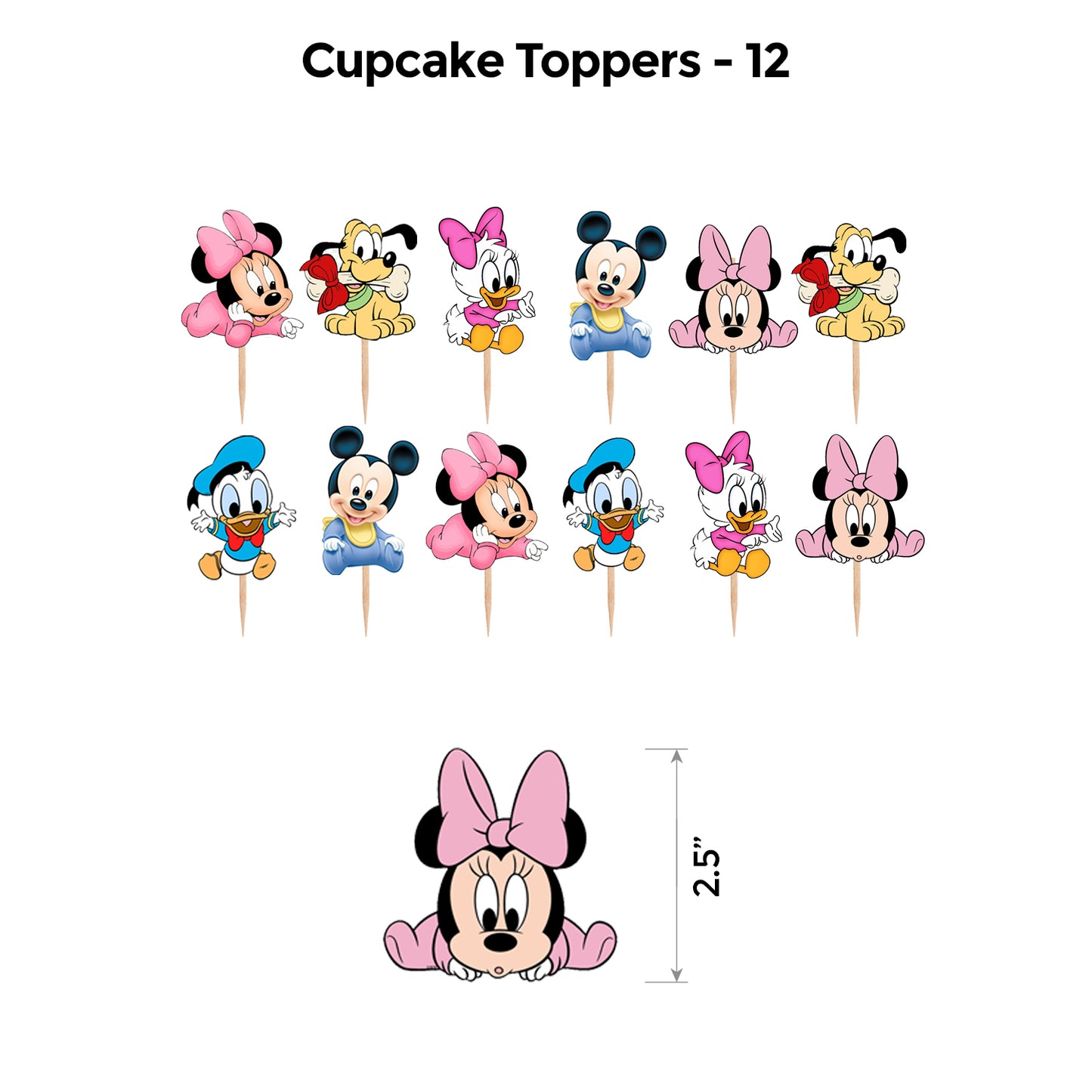 Baby Minnie Mouse Popup Classic Package