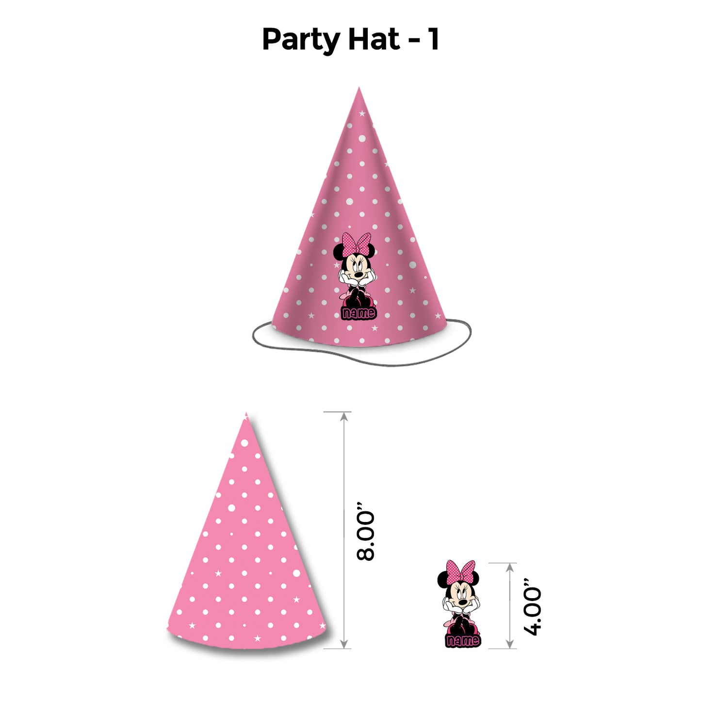 Minnie Mouse Pink Popup Classic Package