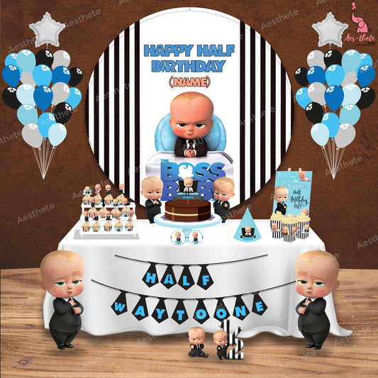 Boss Baby Boy Popup Luxury Package