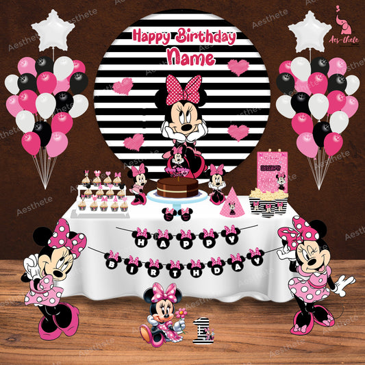 Minnie Mouse Pink Popup Luxury Package