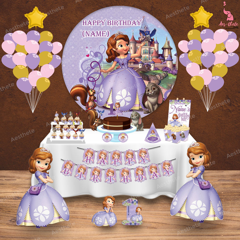 Princess Sofia Popup Luxury Package