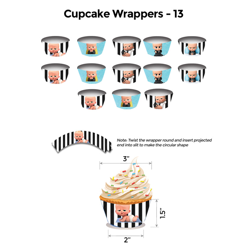 Boss Baby Boy Popup Luxury Package