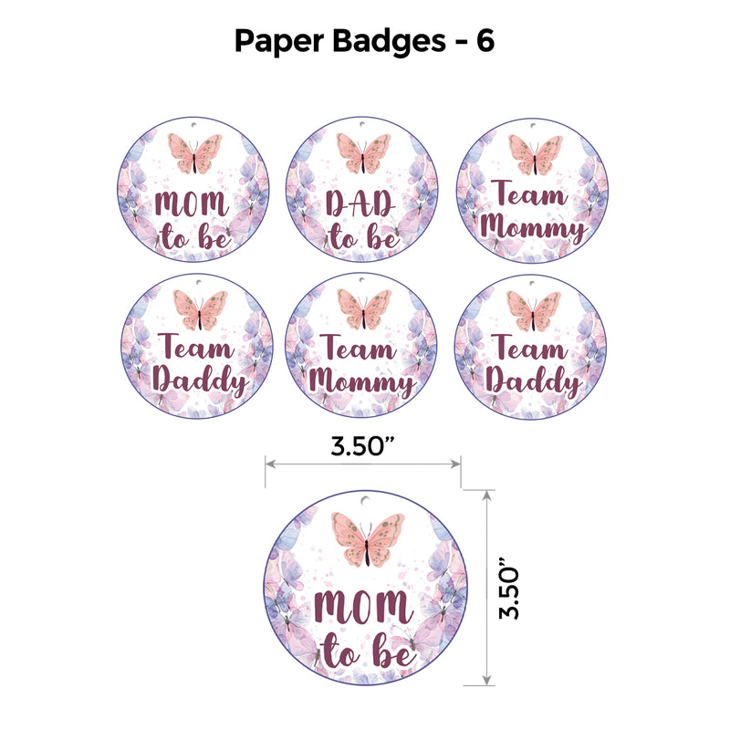 Butterfly Peach and Lavender Premium Package