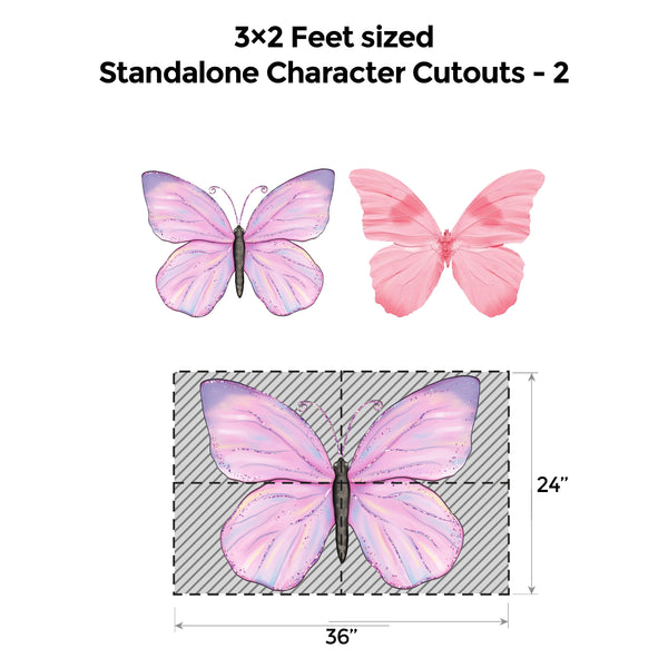 Butterfly Peach and Lavender Popup Luxury Package