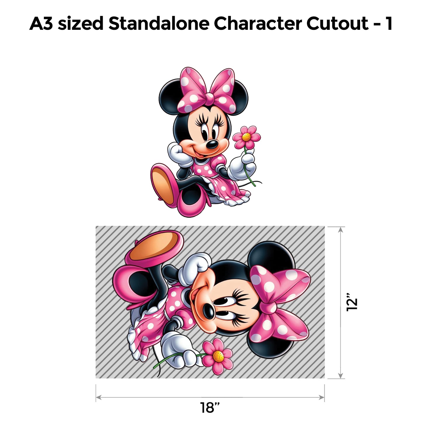 Minnie Mouse Pink Popup Luxury Package