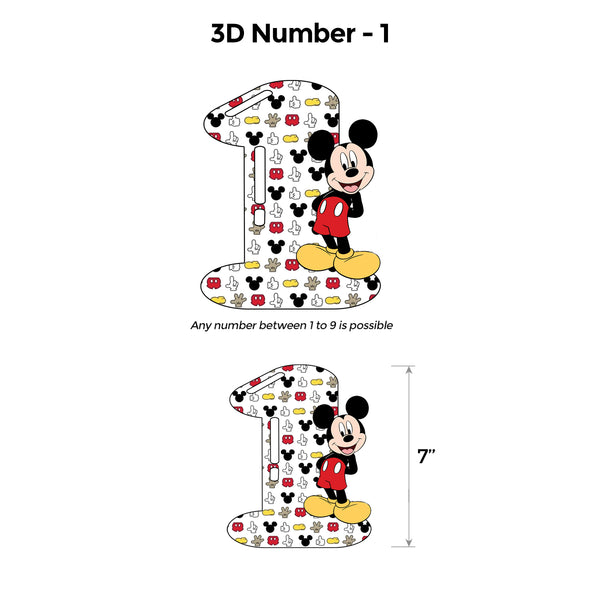 Mickey Mouse Popup Luxury Package