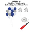 Crown Blue and Silver Classic Package