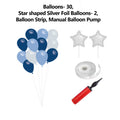 Butterfly Blue and Silver Classic Package