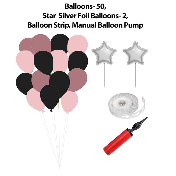 Black and Rose Gold Popup Premium Package