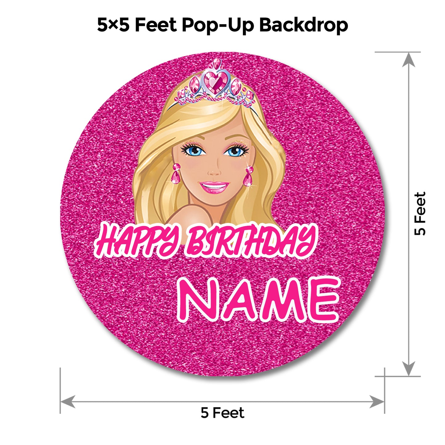 Barbie Popup Backdrop