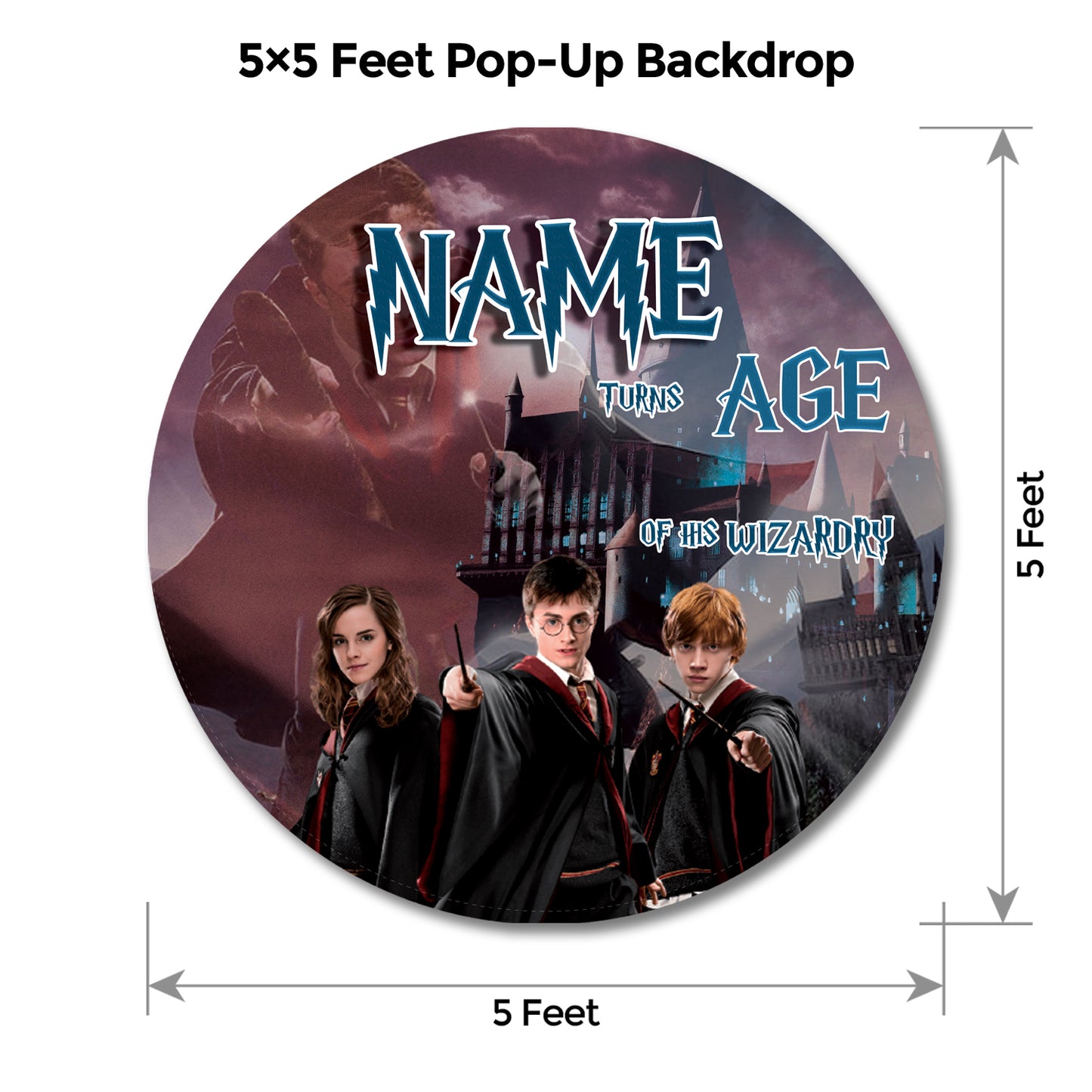 Harry Potter Popup Backdrop