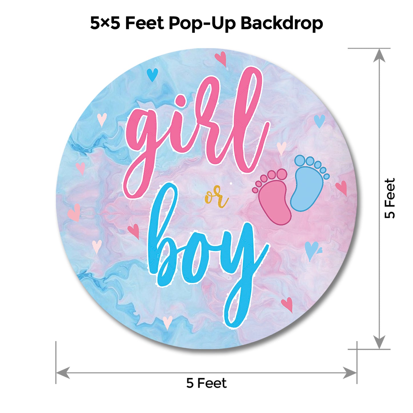 Pink Blue Popup Classic Package