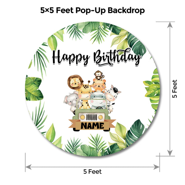 Jungle Jeep Safari Popup Classic Package